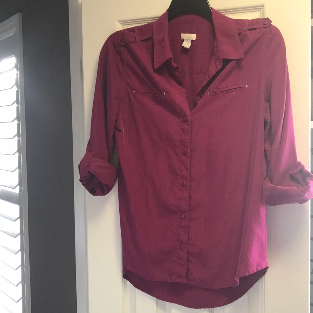 Chico’s button down blouse